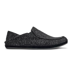 OluKai Men's Moloa Hulu Wool-Blend Slippers -Fashionable Men'S Clothing Store 10411 4040 001 M MoloaHulu BlackBlack 1024x1024 e0371969 fc4a 468c 9043 d8e7bc0e8a8f