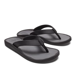 OluKai Men's Koko'o Beach Sandals -Fashionable Men'S Clothing Store 10493 406C 003 M Kokoo BlkDks 1024x1024 04784c7f 073b 486a b236 2d1032f90338