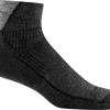 Darn Tough Men's Hiker 1/4 Sock Cushion Sock -Fashionable Men'S Clothing Store 1959 Black 597x1071 2e20ace1 f09f 4562 9c57 33e0d795d687