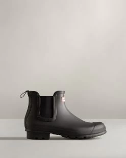 Hunter Men's Original Chelsea Boots -Fashionable Men'S Clothing Store 20210909170105 PROD AW21 ORG MFS9116RMA BLK 1