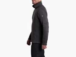 Kuhl Men's Revel 1/4 Zip Sweater 24 Kuhl Men's Revel 1/4 Zip Sweater -Fashionable Men'S Clothing Store 3007 revel qtr zip steel side 0806 ps pdp photo