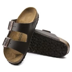Birkenstock Arizona Dark Brown Birko-Flor Sandal - Regular -Fashionable Men'S Clothing Store 51103 sole 8d9235f2 140b 4af1 8b16 14d77aa445ee