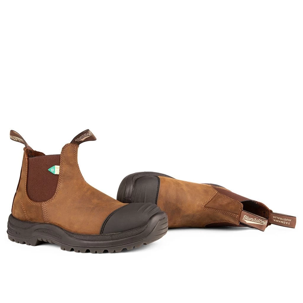Blundstone 169 - Work & Safety Rubber Toe Cap Boot - Crazy Horse Brown 5 Blundstone 169 - Work & Safety Rubber Toe Cap Boot - Crazy Horse Brown - Image 3