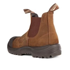 Blundstone 169 - Work & Safety Rubber Toe Cap Boot - Crazy Horse Brown 11 Blundstone 169 - Work & Safety Rubber Toe Cap Boot - Crazy Horse Brown -Fashionable Men'S Clothing Store Blundstone Work and Saftey Boot Rubber Toe Cap Crazy Horse Brown 169 0004 45rear 1024x1024 a393f57e 370b 4df2 a3d3 f81533e2b580