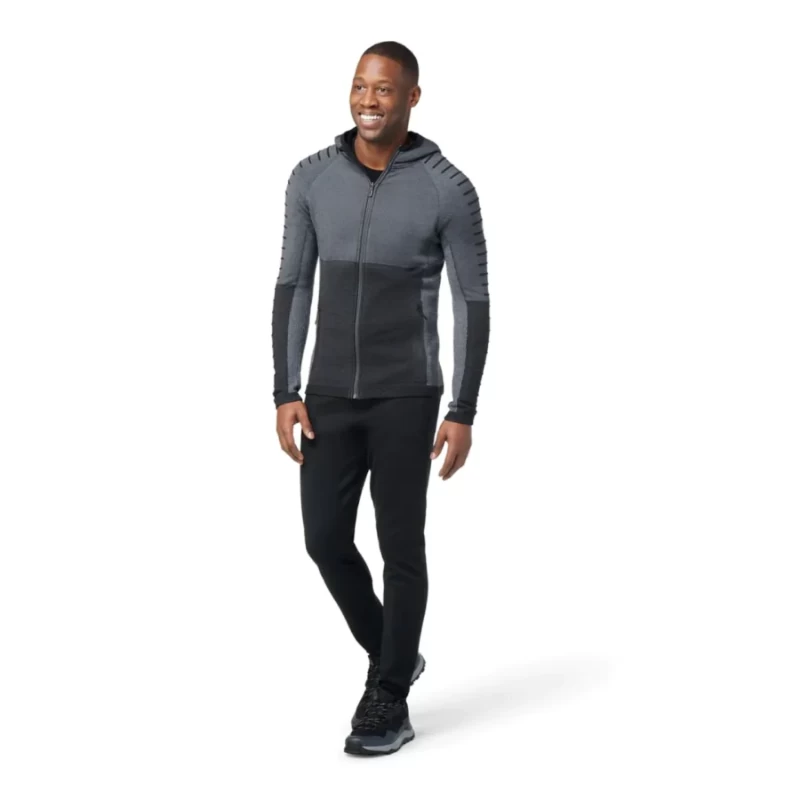 SmartWool Men's Intraknit Merino Fleece Hoodie 4 SmartWool Men's Intraknit Merino Fleece Hoodie - Image 2
