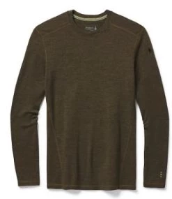 SmartWool Men's Merino 250 Baselayer Crew -Fashionable Men'S Clothing Store SmartWoolMen sMerino250BaselayerCrewMilitarygreen