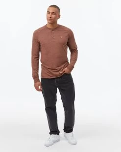 Tentree Hemp Classic Henley Longsleeve -Fashionable Men'S Clothing Store TCM3249 2278 A 1