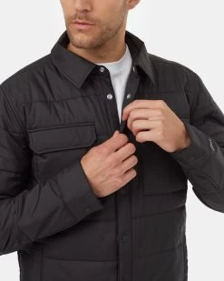Tentree Men's Cloud Shell Shirt Jacket -Fashionable Men'S Clothing Store TCM3542 0164 783