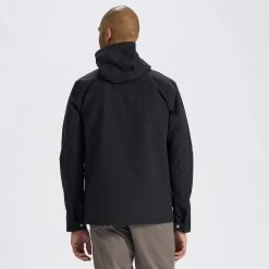 Vuori Palisades Rain Jacket Men's -Fashionable Men'S Clothing Store VuoriPalisadesRainJacketMen sblack1