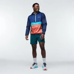 Cotopaxi Teca Half-Zip Windbreaker Men's -Fashionable Men'S Clothing Store cotopaxiTecaHalf ZipWindbreakerSycamore3