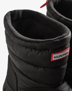 Hunter Men's Intrepid Insulated Short Snow Boots -Fashionable Men'S Clothing Store hunter intrepid black 12
