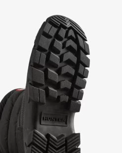 Hunter Men's Intrepid Insulated Short Snow Boots -Fashionable Men'S Clothing Store hunter intrepid black 13