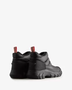 Hunter Men's Intrepid Insulated Ankle Snow Boots -Fashionable Men'S Clothing Store hunter intrepid low ankle black 10