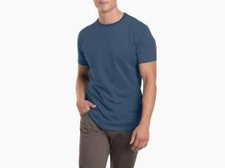 Kuhl Men's Bravado Short Sleeve Shirt -Fashionable Men'S Clothing Store kuhl pirateblue bravado tio
