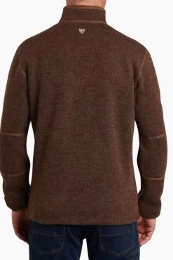 Kuhl Thor 1/4 Zip Sweater Men's -Fashionable Men'S Clothing Store kuhl thor zip darkkhaki21