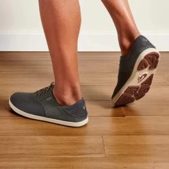 OluKai Men's Nohea Moku Sneakers - Charcoal Clay 9 OluKai Men's Nohea Moku Sneakers - Charcoal Clay -Fashionable Men'S Clothing Store nohea olukai sandal charcoal clay3