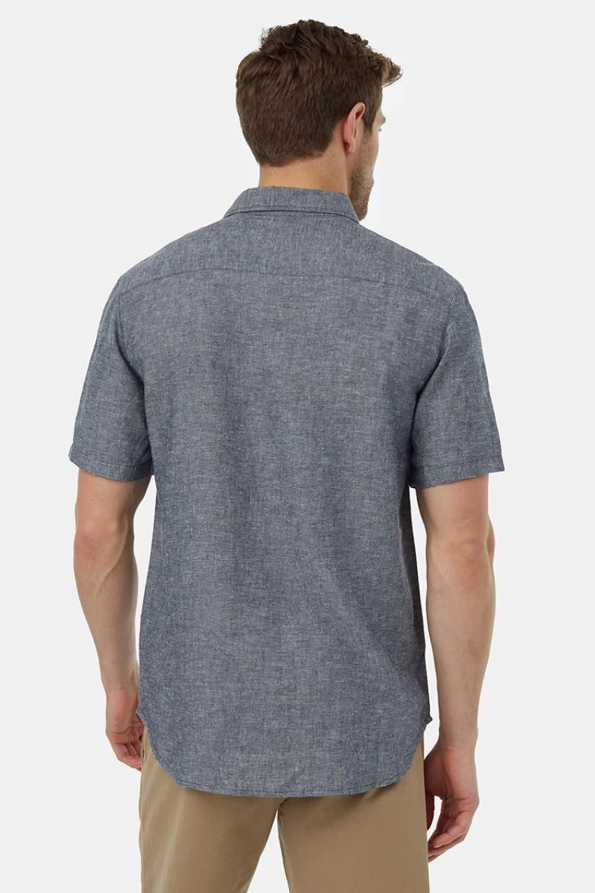 Tentree Hemp Button Front Shortsleeve Shirt 5 Tentree Hemp Button Front Shortsleeve Shirt - Image 3