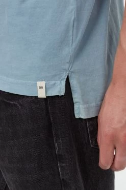 Tentree Regenerative Cotton Step Hem T-Shirt -Fashionable Men'S Clothing Store tentree regeneration cotton tee tourmatine blue31