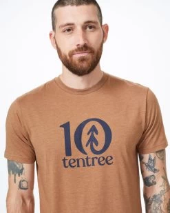 Tentree Logo Classic T-Shirt -Fashionable Men'S Clothing Store tentreelogotee