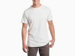 Kuhl Men's Bravado Short Sleeve Shirt -Fashionable Men'S Clothing Store white1 d85246ed b7b8 4e3d 9644 de1ee1b9db1e