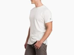 Kuhl Men's Bravado Short Sleeve Shirt -Fashionable Men'S Clothing Store white3 d22136a8 8597 4ff0 924b a20c419bd2ab
